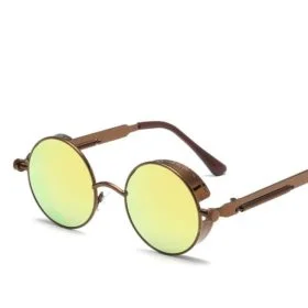 Marrom Lente Dourado