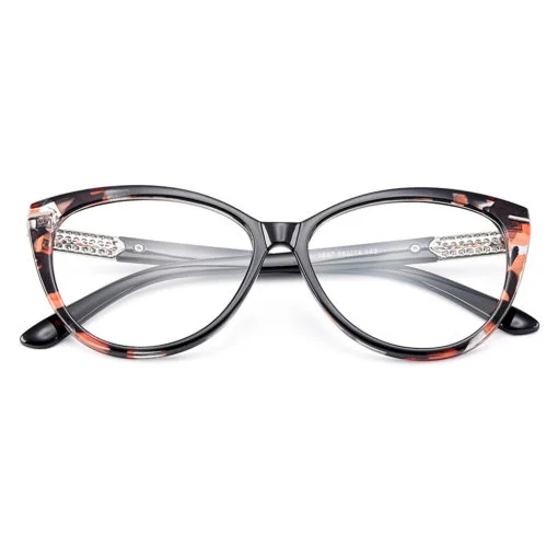 Óculos de Grau Feminino Quadro Gatinho Anti Luz Azul Para Leitura, Tvs, Celular ou Computador TR90 - Image 5