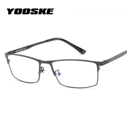 Óculos de Bloqueio Anti Luz Azul e Radiação Quadrado Business-070 Yooske - Image 3