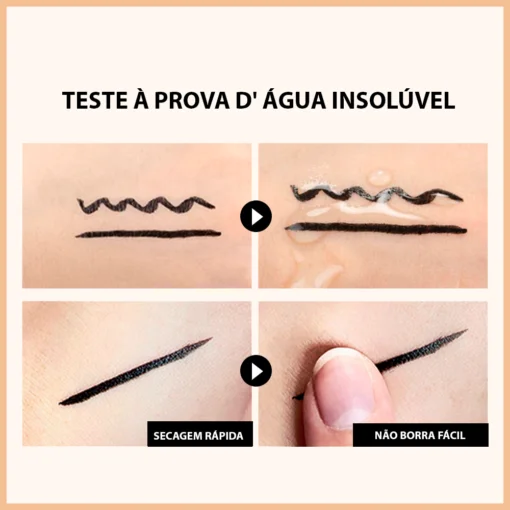 Delineador ponta dupla à prova d’água e suor com secagem rápida e longa  duração PRO Max O.TWO.O™ - Image 6